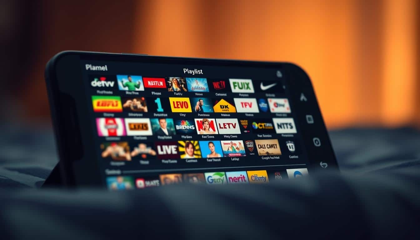 IPTV playlist for live TV channels